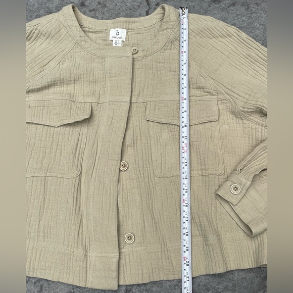b new york Light Tan Utility Jacket - Picture 4 of 8